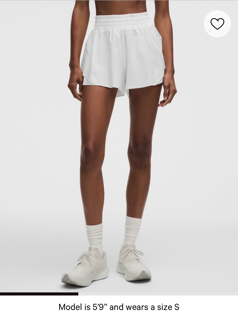Lululemon Shake It Out High-Rise Running Short 2.5"